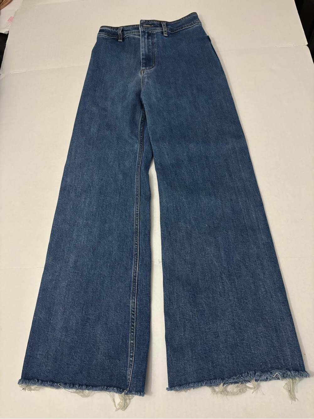 RIP CURL Women Wide Leg Jeans Size 24 inseam 28” high rise